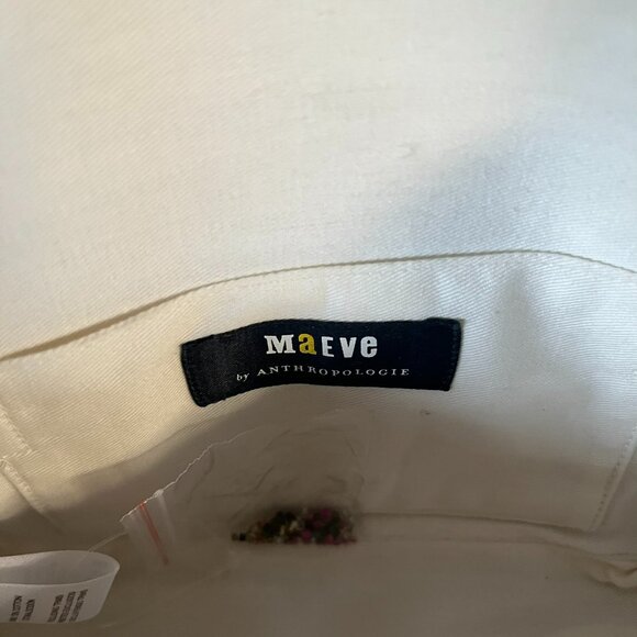 Anthropologie | Maeve The Fiona Beaded Bag Party Edition | Champagne Pattern - Picture 8 of 8